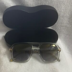 Gray Sunglasses with Case
